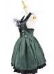 Sweet Green Stylish 100% Cotton Lolita Dress