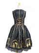 Black Velvet Bow Lace Classic Lolita Dress