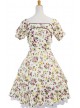 Short Sleeves Lovely 100% Cotton Lolita Dress