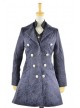 British Style Thick Jacquard Wool Classic Lolita Coat