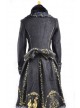 Charming Black Wool Lolita Coat