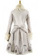 Charming Sweet White Wool Lolita Coat
