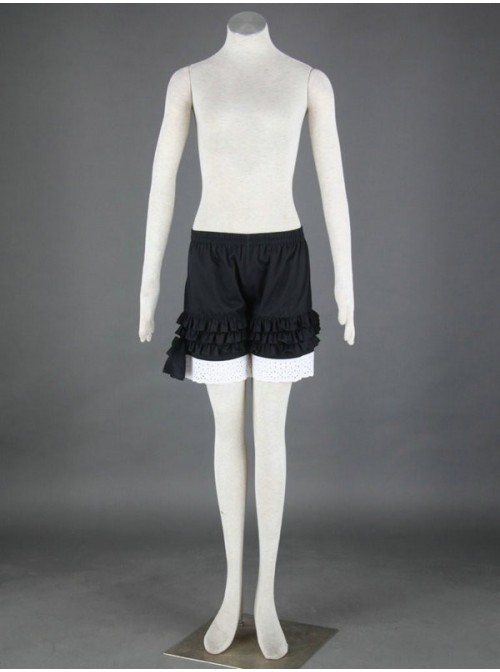 Black Lovely Cotton Lace Lolita Bloomers