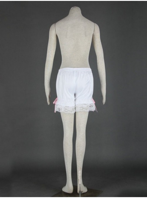 White Sweet Cotton Lace Lolita Bloomers