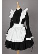 Long Sleeves Lovely Cotton Cosplay Maid Costume