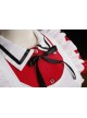 Red Short Sleeves Lovely Cosplay Maid Costume