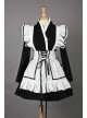 Long Sleeves Beautiful Cotton Cosplay Maid Costume