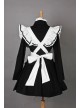 Long Sleeves Beautiful Cotton Cosplay Maid Costume