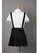 Short Sleeves Cotton Sweet Cosplay Maid Costume