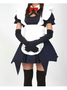 Blue Agent Cosplay Maid Costume