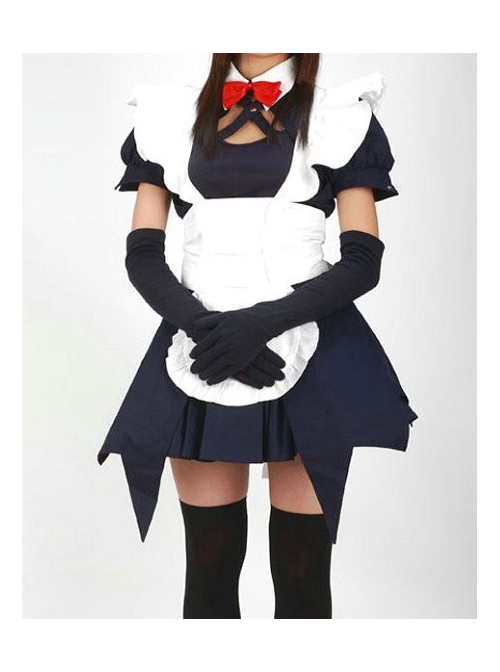 Blue Agent Cosplay Maid Costume