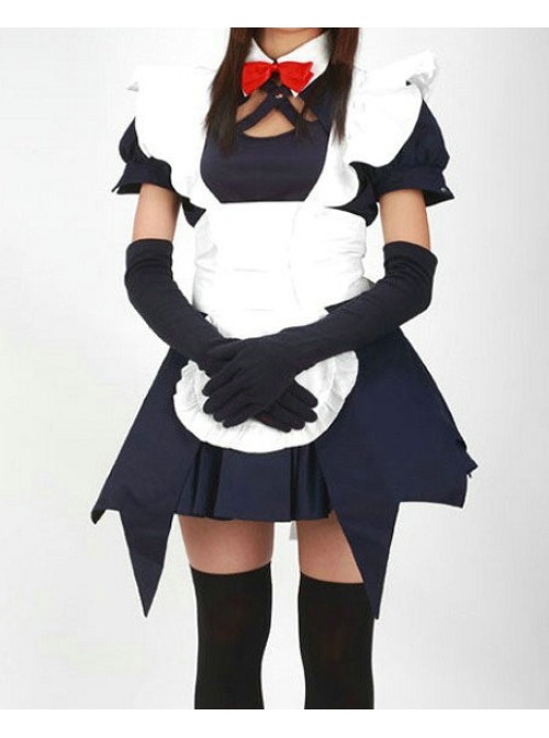 Blue Agent Cosplay Maid Costume