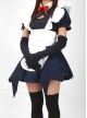 Blue Agent Cosplay Maid Costume