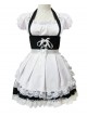 Short Sleeves Lace Sweet Cosplay Maid Costume