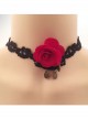 Attractive Rose Floral Lolita Necklace