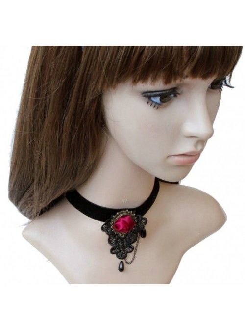 Black Special Girl Lolita Neckband