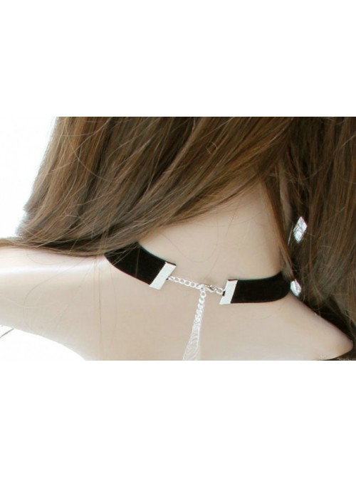 Black Special Girl Lolita Neckband