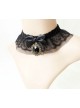 Black Retro Lace Lolita Necklace