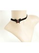 Black Modern Simple Style Lolita Necklace