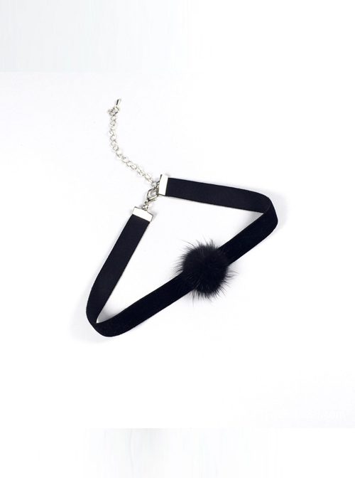 Concise Black Girls Lolita Necklace