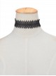 Charming Black Lace Lady Lolita Necklace
