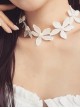 Sweet White Lace Lolita Necklace