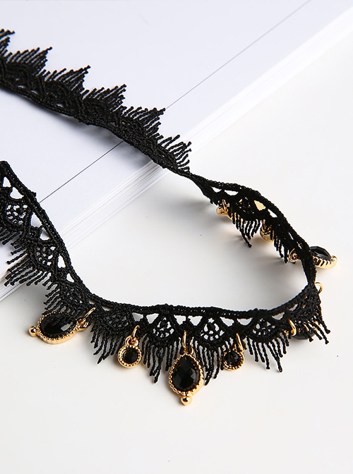 Gothic Victorian Style Lady Lolita Choker