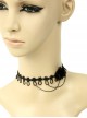 Special Black Lace Lady Lolita Necklace