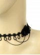 Special Black Lace Lady Lolita Necklace