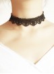 Black Retro Lace Lady Lolita Necklace