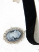 Gothic Retro Vampire Black Wide Velvet Tape Lolita Necklace