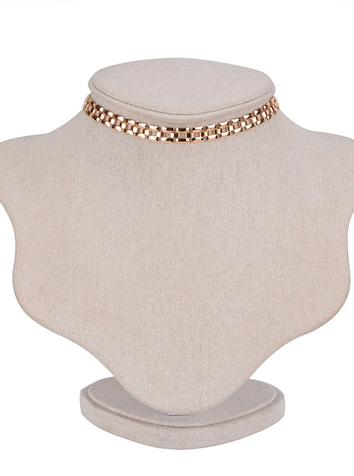 Champagne Concise Copper Lolita Choker