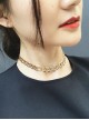 Champagne Concise Copper Lolita Choker