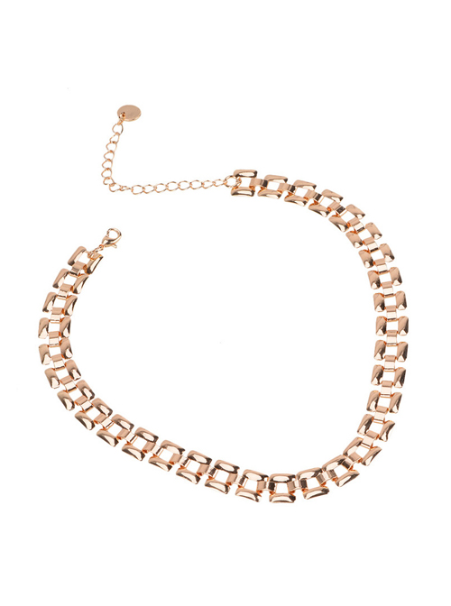 Champagne Concise Copper Lolita Choker