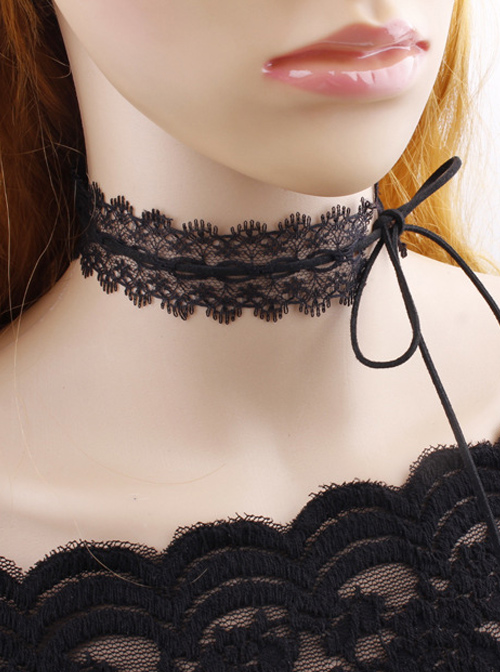 Classic Lace Girls Lolita Choker