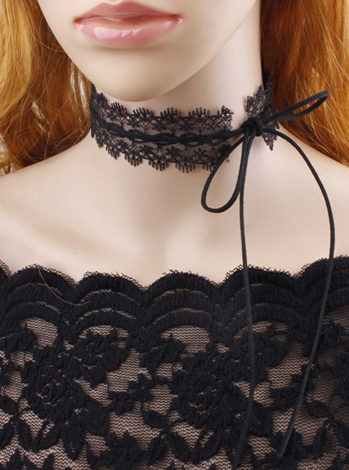 Classic Lace Girls Lolita Choker