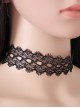 Elegant Black Tassel Lace Lolita Necklace