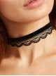 Black Romantic Lace Velvet Lady Lolita Necklace