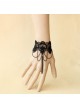 Classic Black Lace Handmade Lolita Wrist Strap