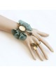Beautiful Green Handmade Lolita Bracelet And Ring Set