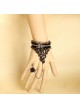 Sexy Retro Black Lace Lolita Bracelet And Ring Set