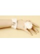 Sweet White Floral Lolita Bracelet And Ring Set