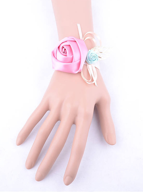 Sweet Victorian Rose Lady Lolita Wrist Strap