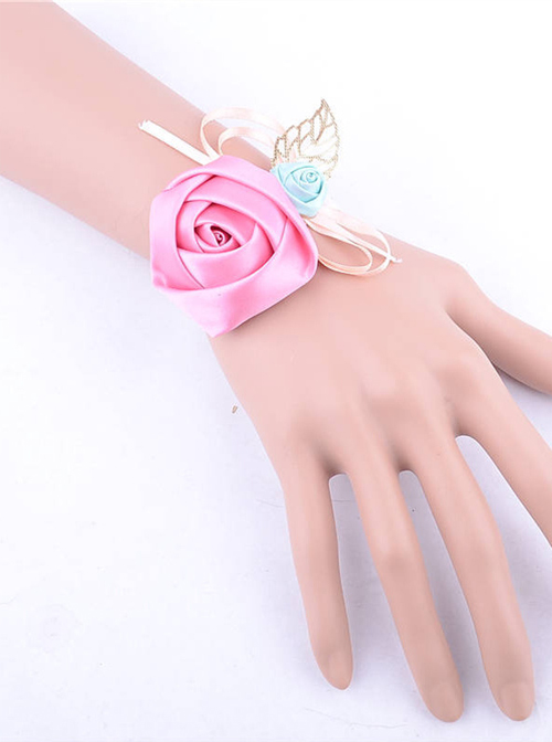 Sweet Victorian Rose Lady Lolita Wrist Strap