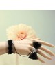 Black Bow Crown Girls Lolita Bracelet And Ring Set