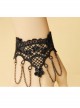 Gothic Cross Bat Lady Lolita Bracelet And Ring Set