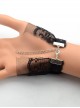 Handmade Black Lace Bowknot Lady Lolita Wrist Strap