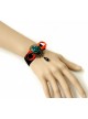 Beautiful Rose Bead Pendant Girls Lolita Wrist Strap