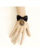 Charming Black Bowknot Lady Lolita Wrist Strap