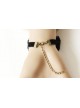 Charming Black Bowknot Lady Lolita Wrist Strap